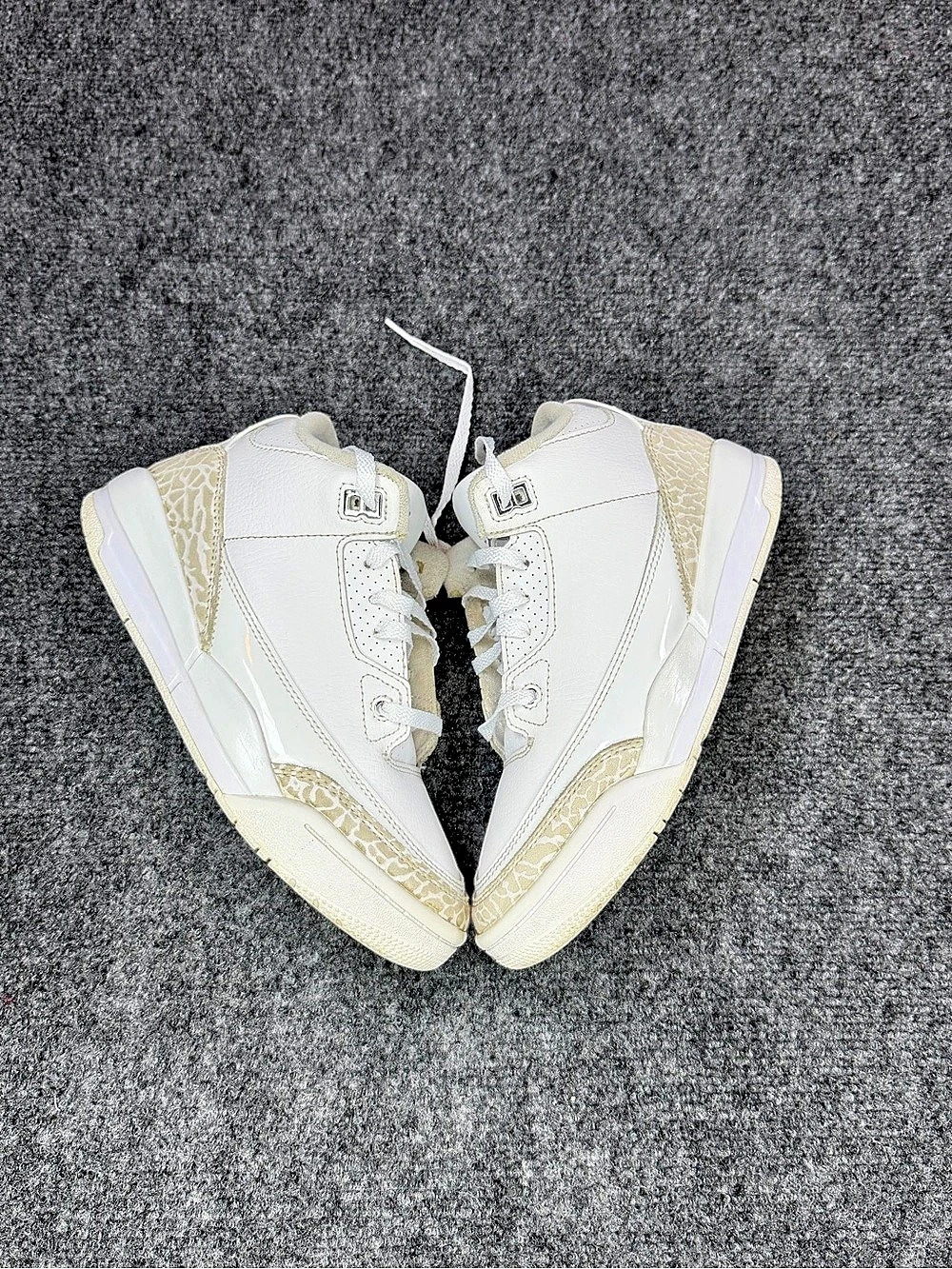 Jordan Air Jordan 3 Retro 'White Cement Reimagined' White & Gold US 5Y Sneakers